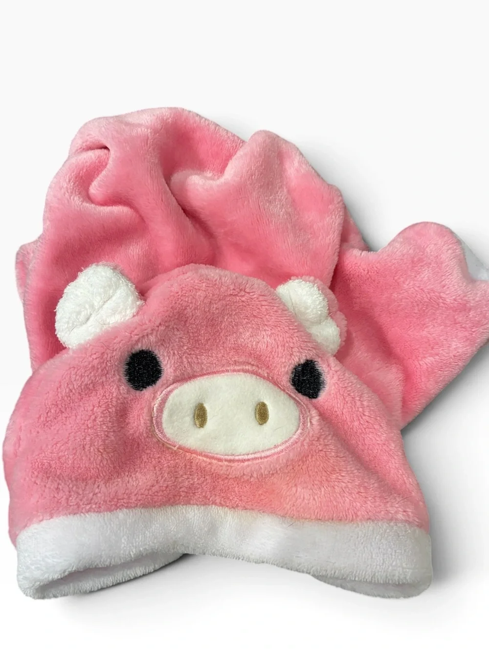 Dog/Cat Halloween Costume  Pink Plush Pig Hooded Dog - Adorable Pet Costume